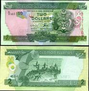*2 Doláre Šalamúnové ostrovy 2006-2011, P25 UNC - Kliknutím na obrázok zatvorte -